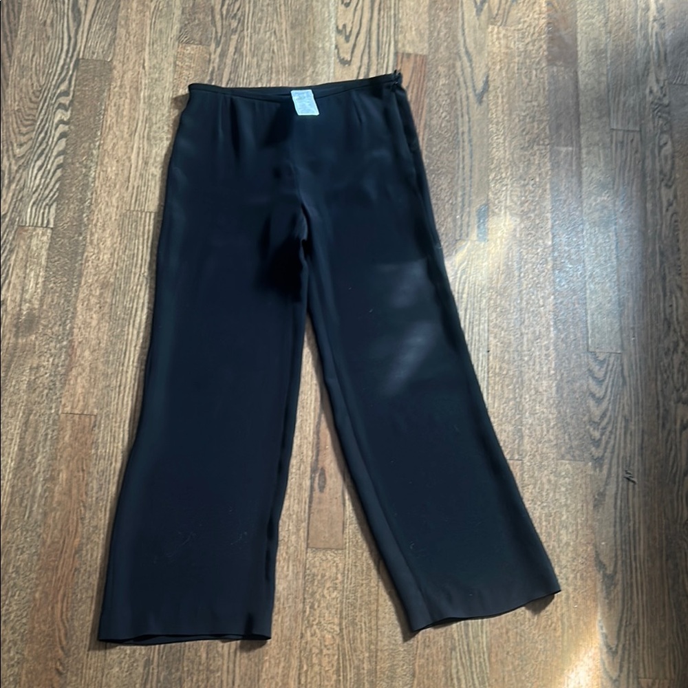 Elegant Black Wide-Leg Pants